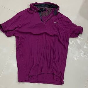 Men's Purple Polo Shirt Ted baker size 4